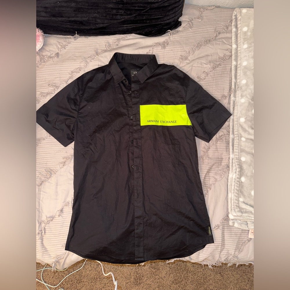 Armani Exchange Button Up